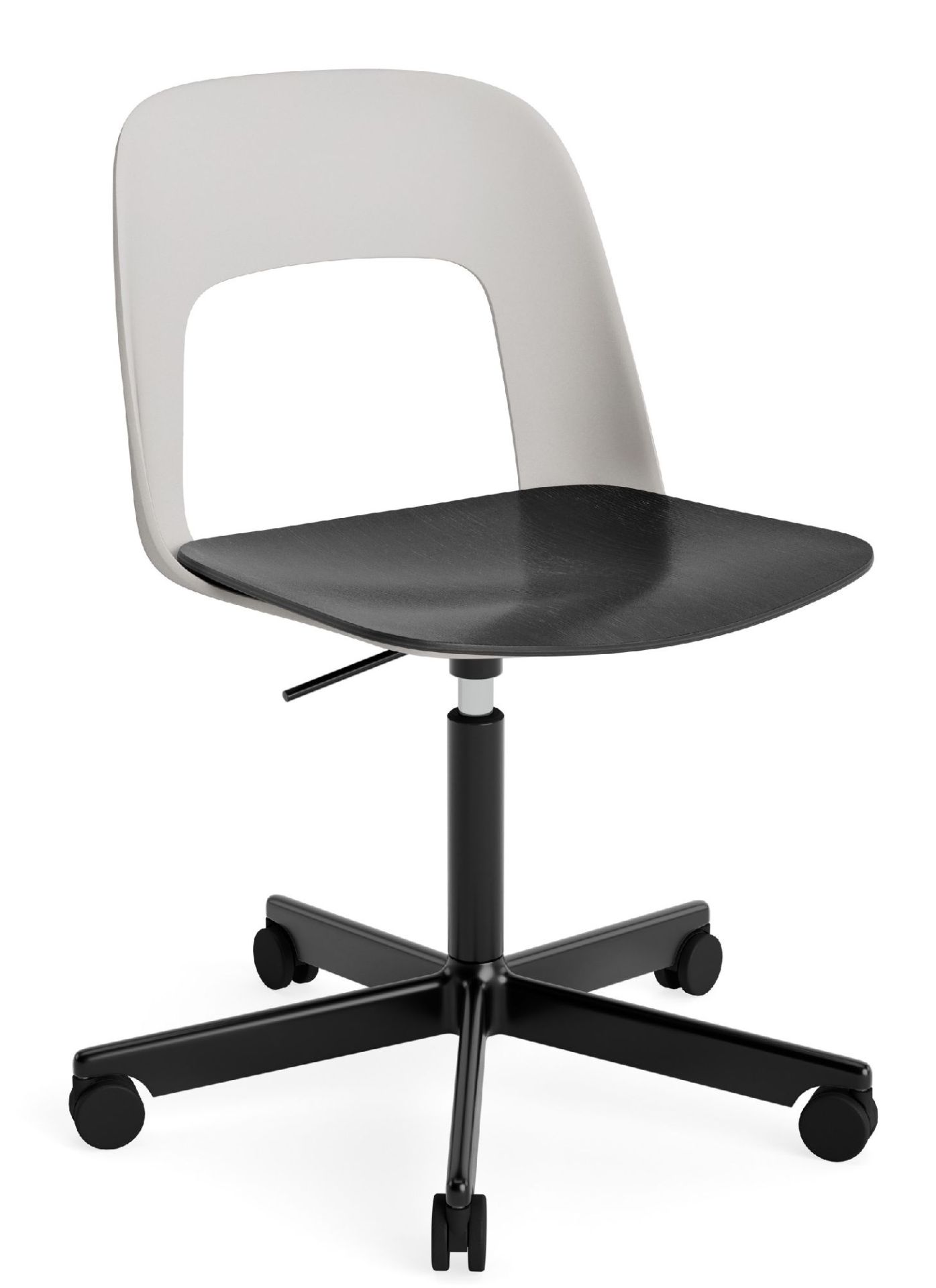 Layout Side Chair 142 5-star swivel base chair Hay  
