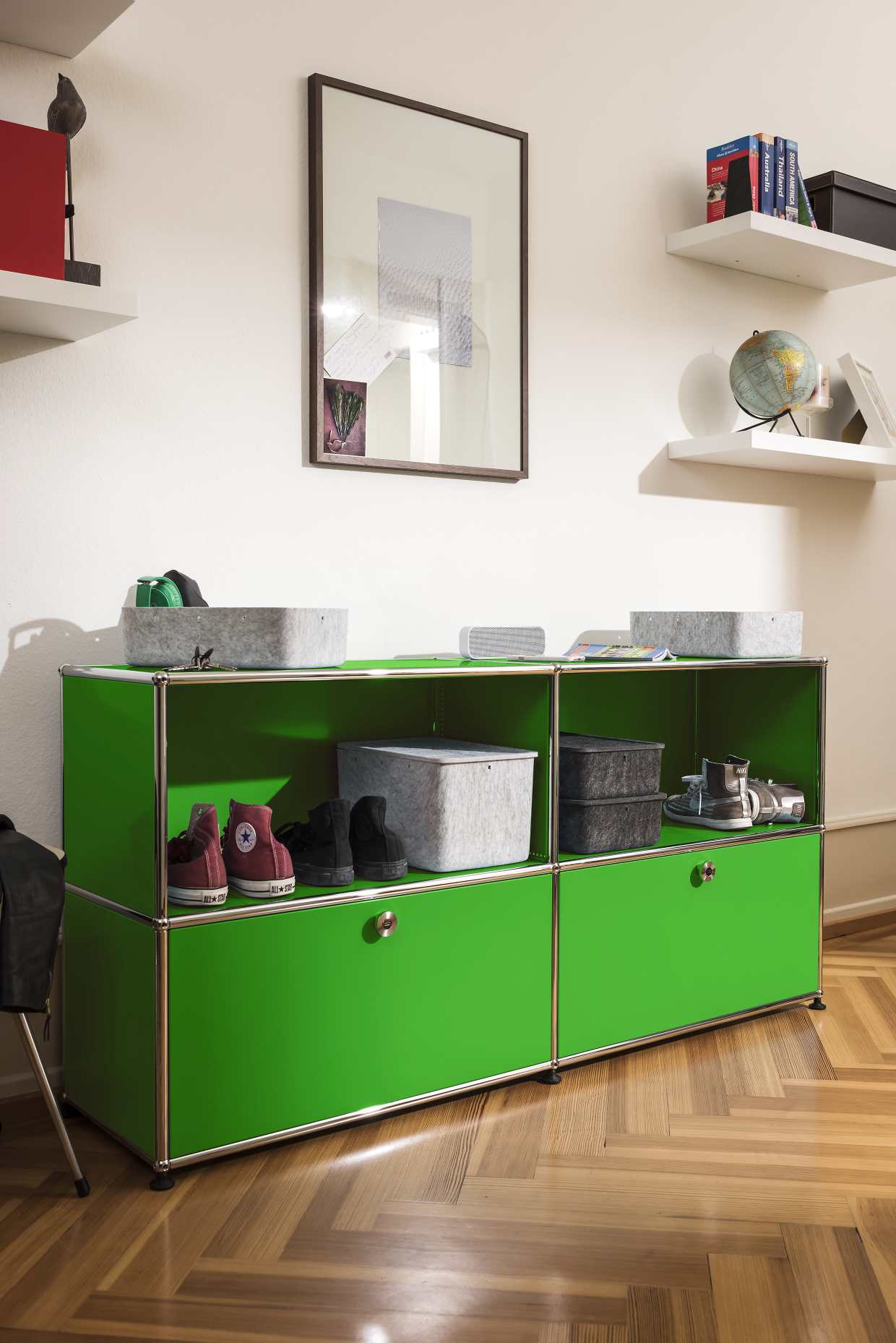 USM Haller Inos Box high with tray