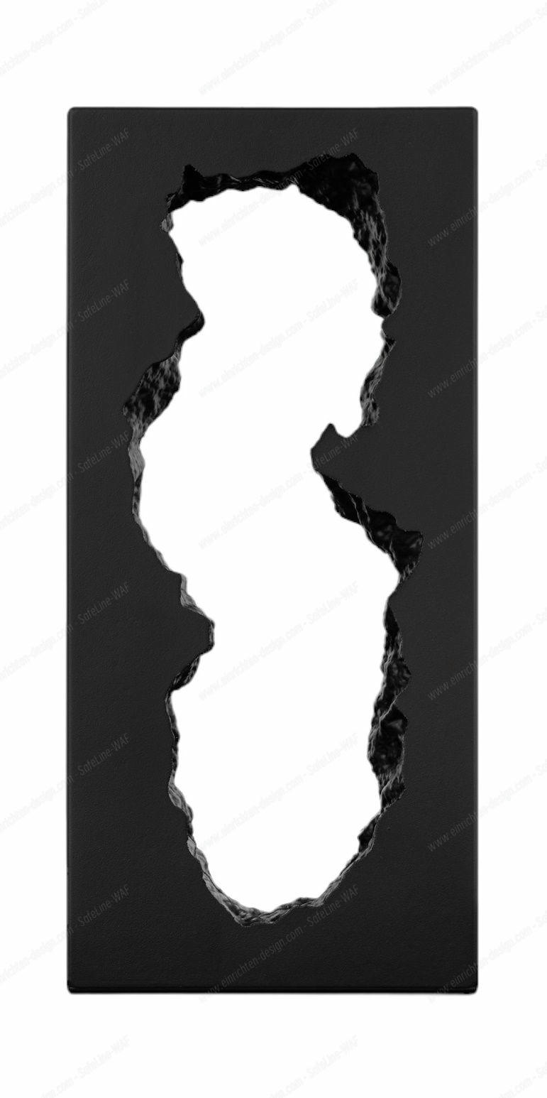 Guframini Broken Mirror Miniature BLACK Gufram SINGLE PIECES