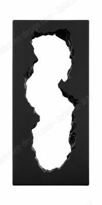 Guframini Broken Mirror Miniature BLACK Gufram SINGLE PIECES