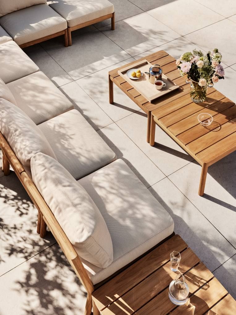 Tradition Lounge Table H 40 cm Skagerak by Fritz Hansen 