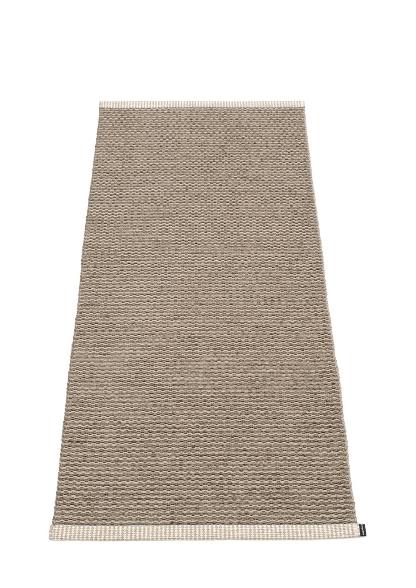 Mono Plastic Carpet 60x250 Pappelina Mud