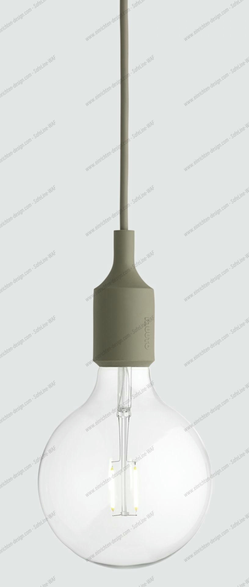 E27 Socket lamp Pendant lamp Muuto-olive