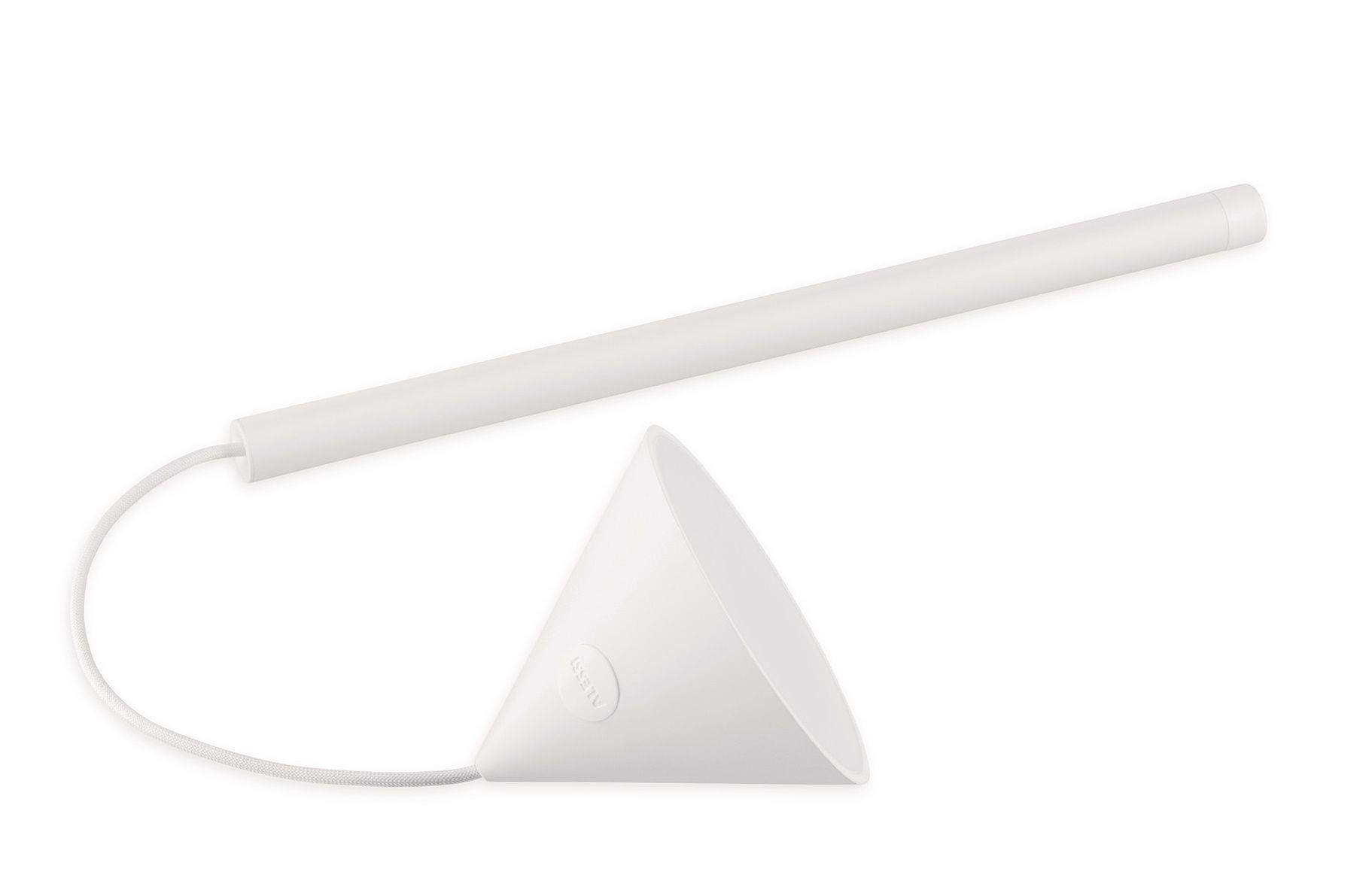 Tsumiki Portable battery light ME01 Alessi White