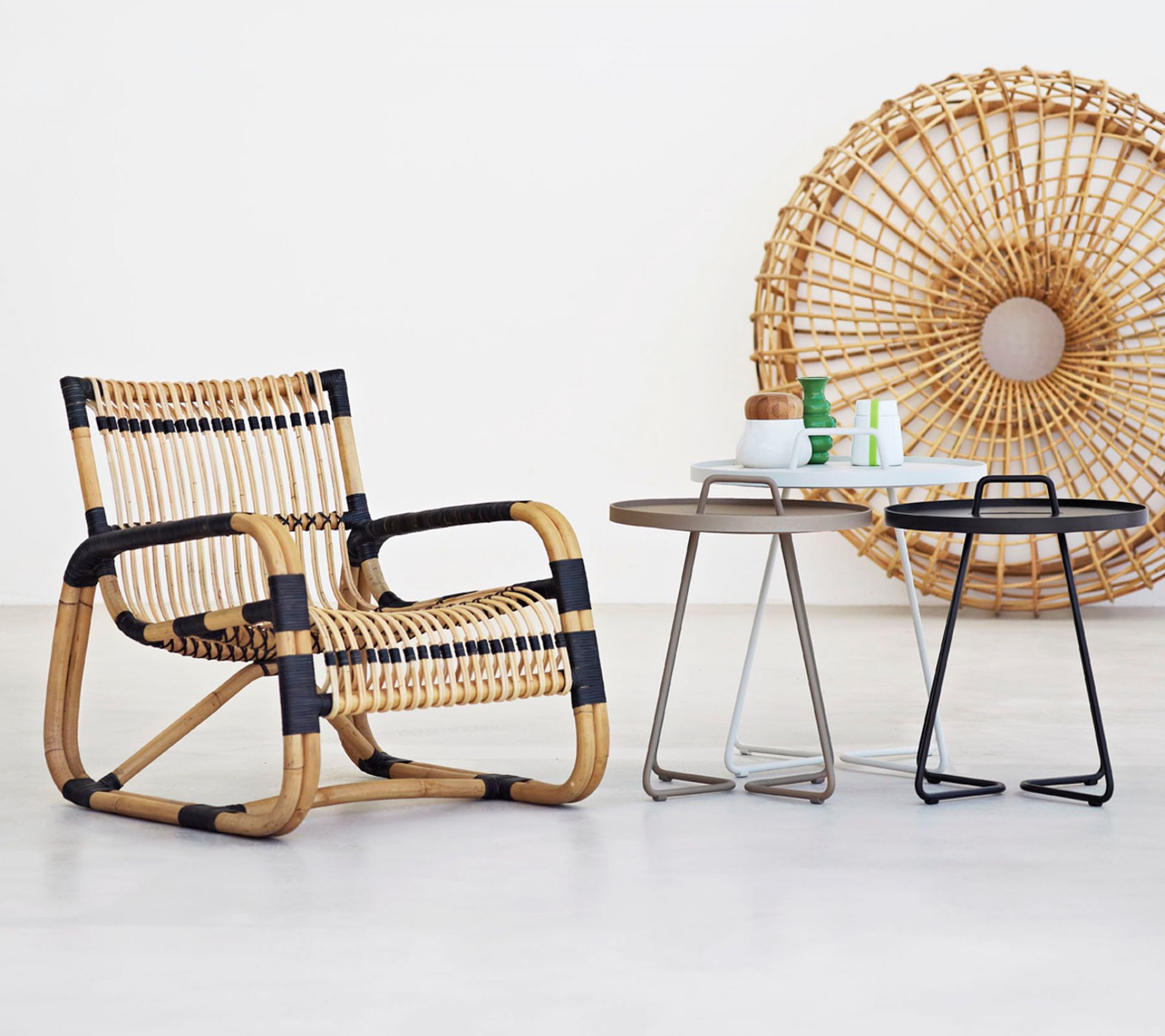 Curve lounge chair INDOOR Cane-Line