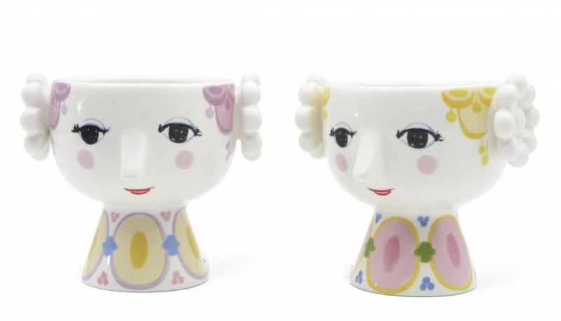 Eva Fyrfadsstager tea light holder set of 2 Bjorn Wiinblad