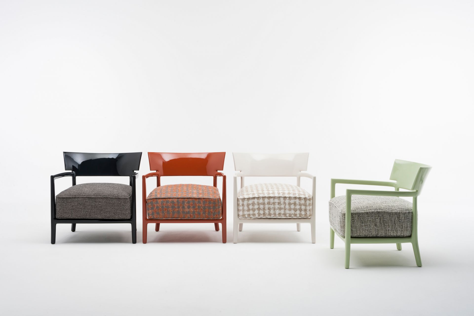Cara Fancy Armchair Kartell Rusty brown