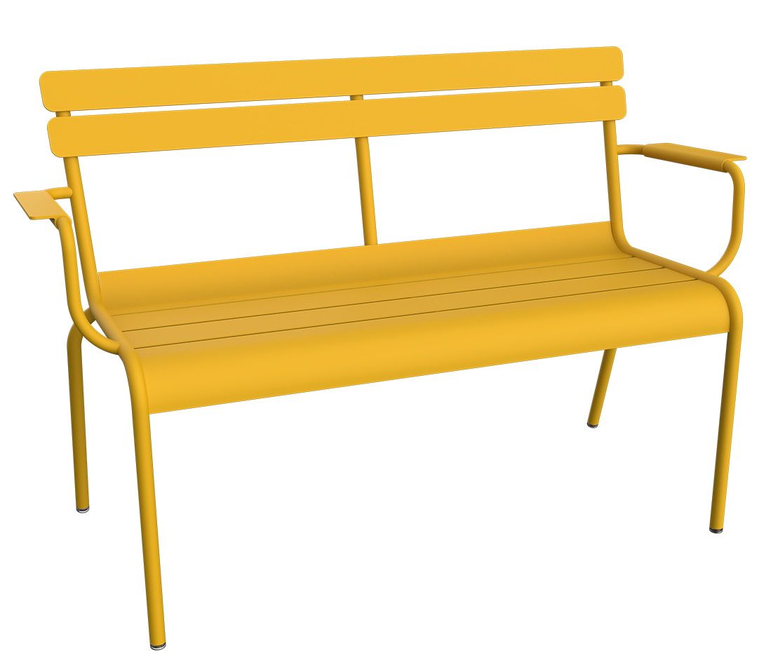 Luxembourg 2-Seater Garden Bench Outdoor Fermob