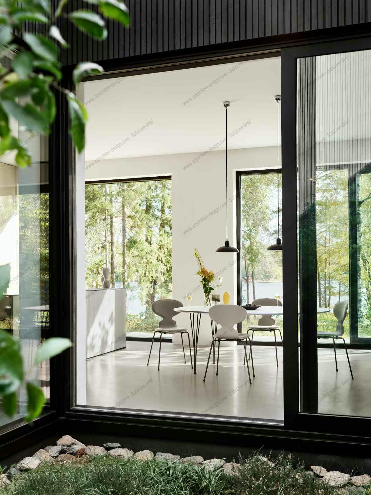 Fritz Hansen Super Elliptical table series