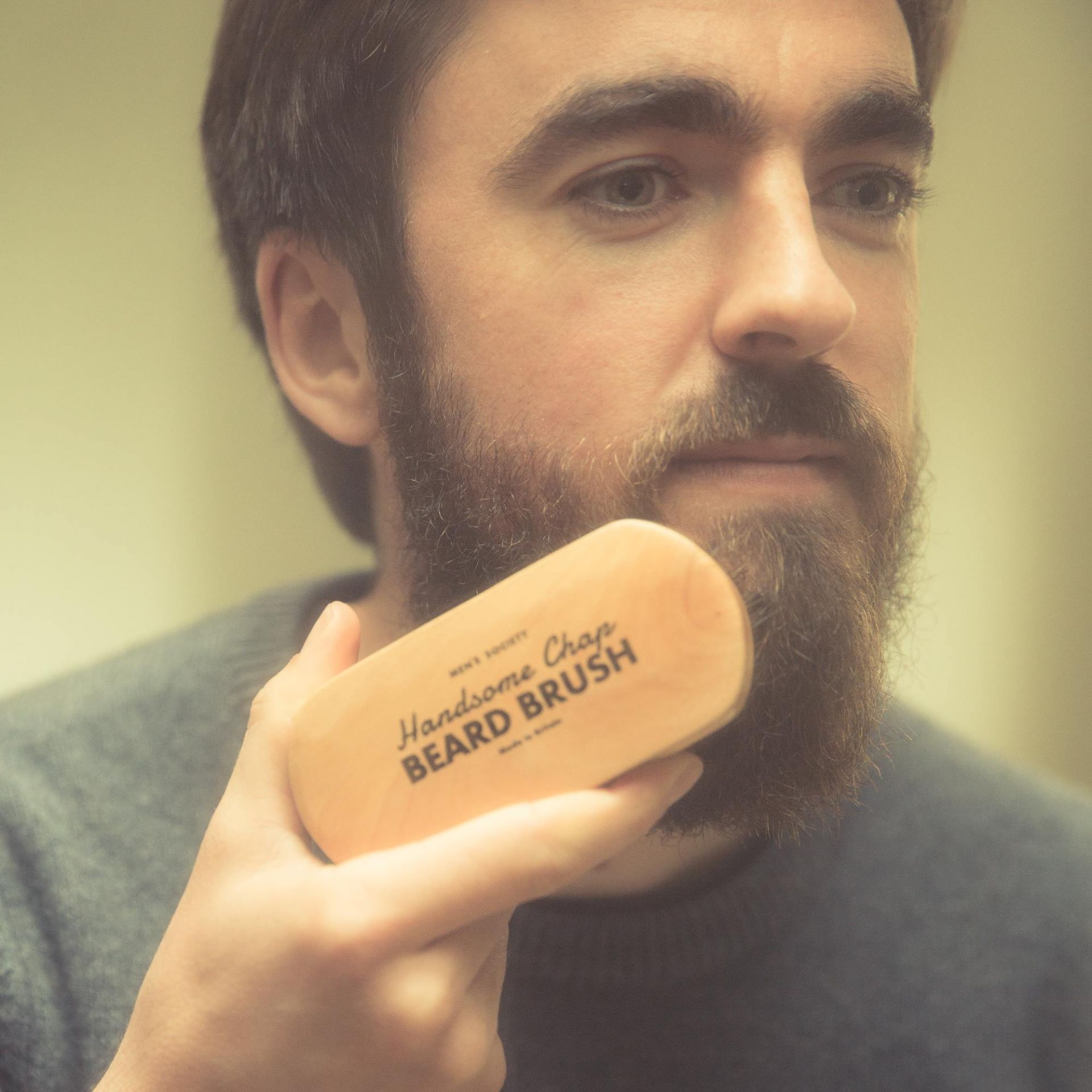 Beard Brush Men's Society SINGLE PIECES