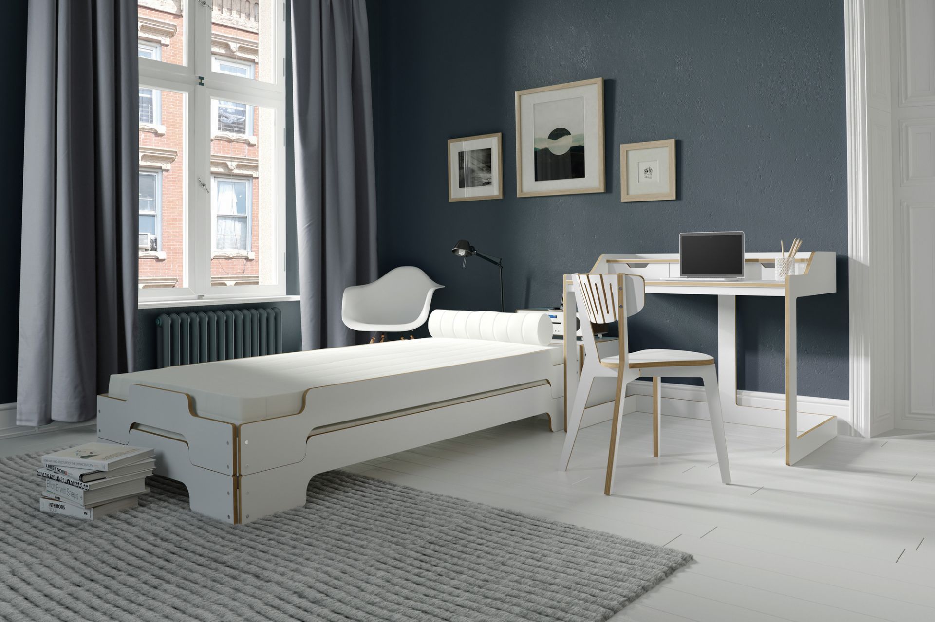 Slatted frame for stacking bed Müller Möbelwerkstätten