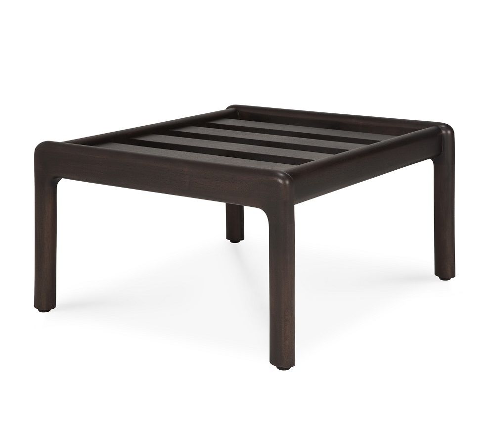 Jack Footstool frame Mahogany dark brown Ethnicraft 