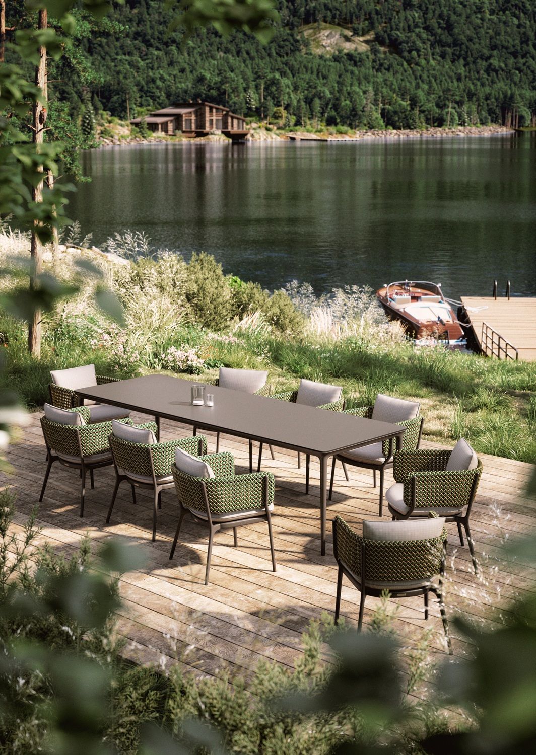Bellmonde Outdoor Dining Table Dedon