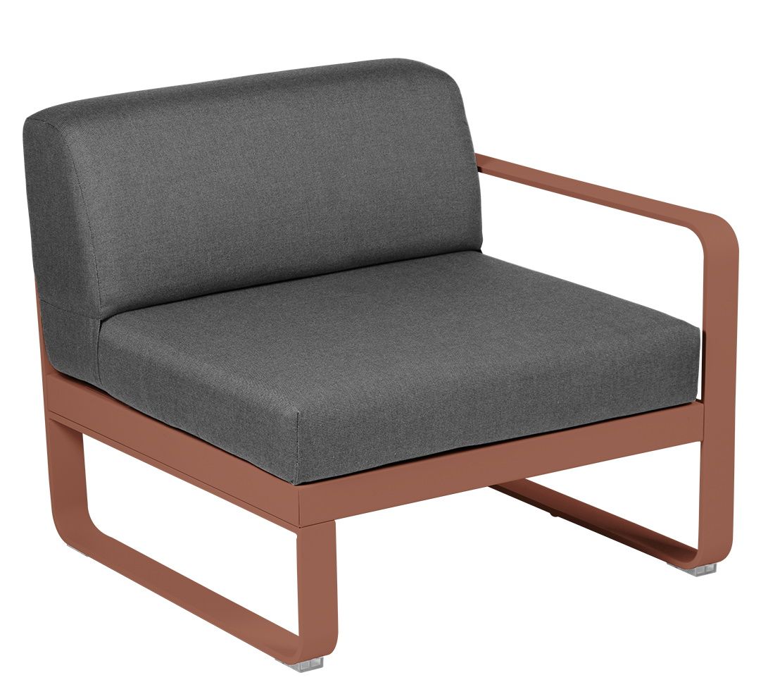 Bellevie 1-Seater Module Right Sofa Outdoor Fermob   
