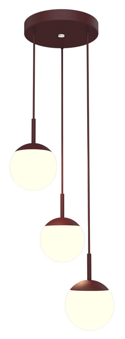 Mooon Triple Suspension Ø 15 cm pendant light Fermob Mooon Triple Suspension Ø 15 cm pendant light Fermob