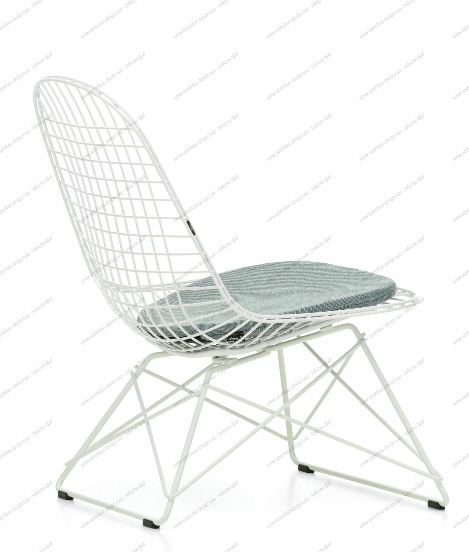 LKR-5 Wire Chair Chair with Seat Cushion Vitra