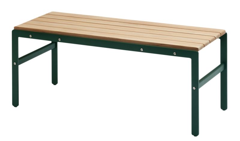 Reform Bench Bench Outdoor Skagerak by Fritz Hansen Hunter green