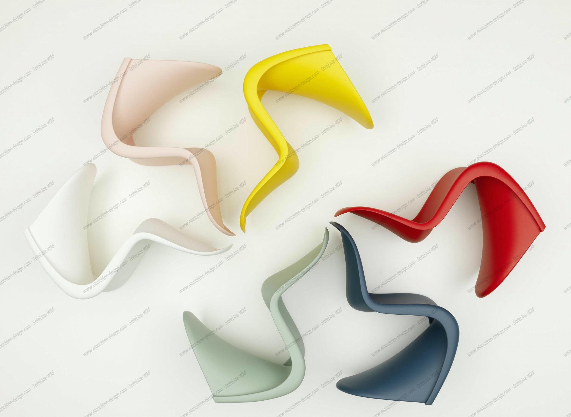 Panton Junior Chair Vitra - QUICK SHIP