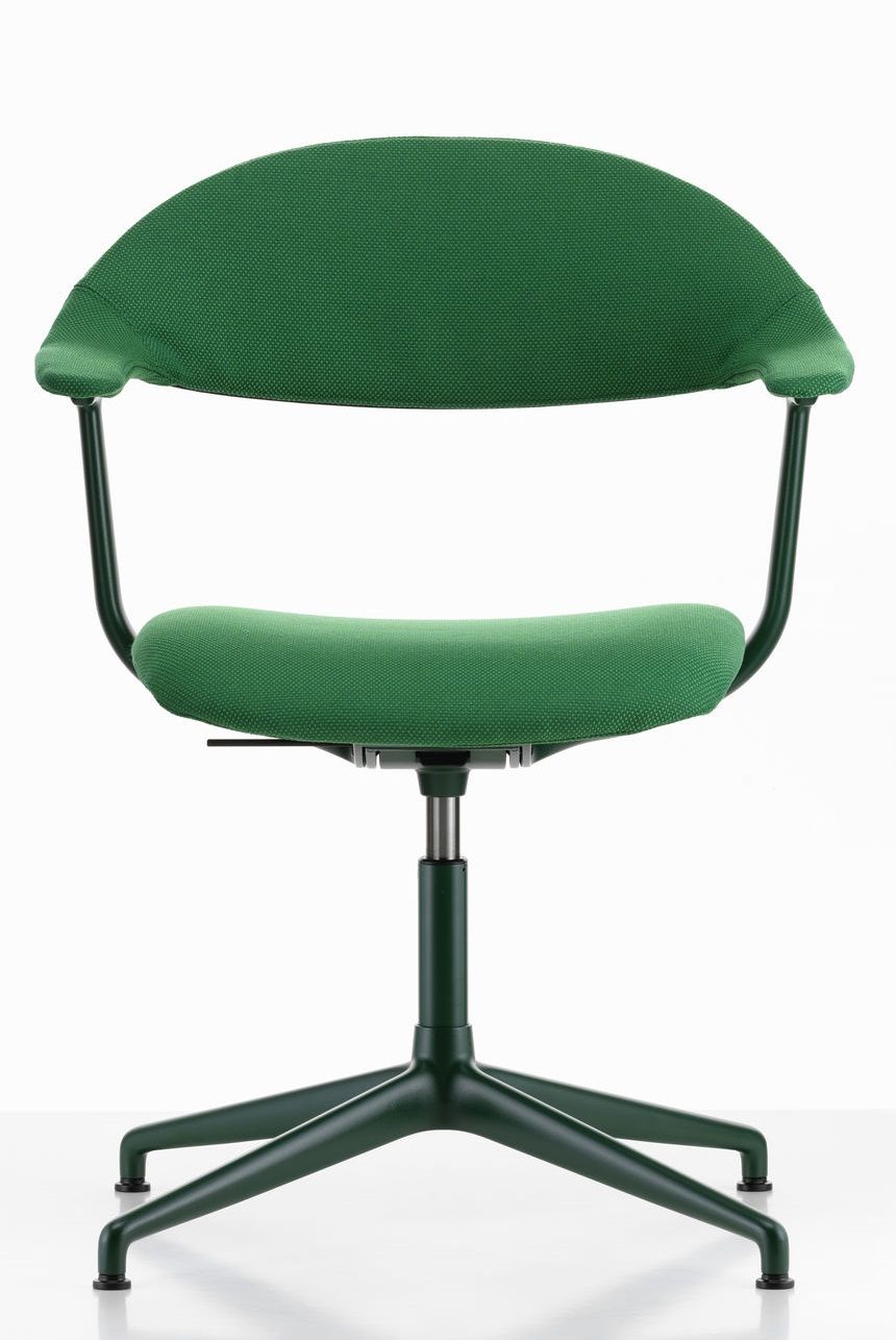 Mynt back and seat Plywood office swivel chair Vitra