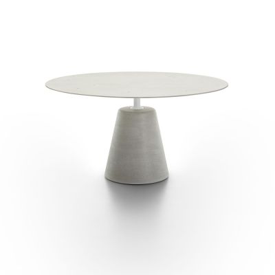 Rock Table wide base MDF Italia