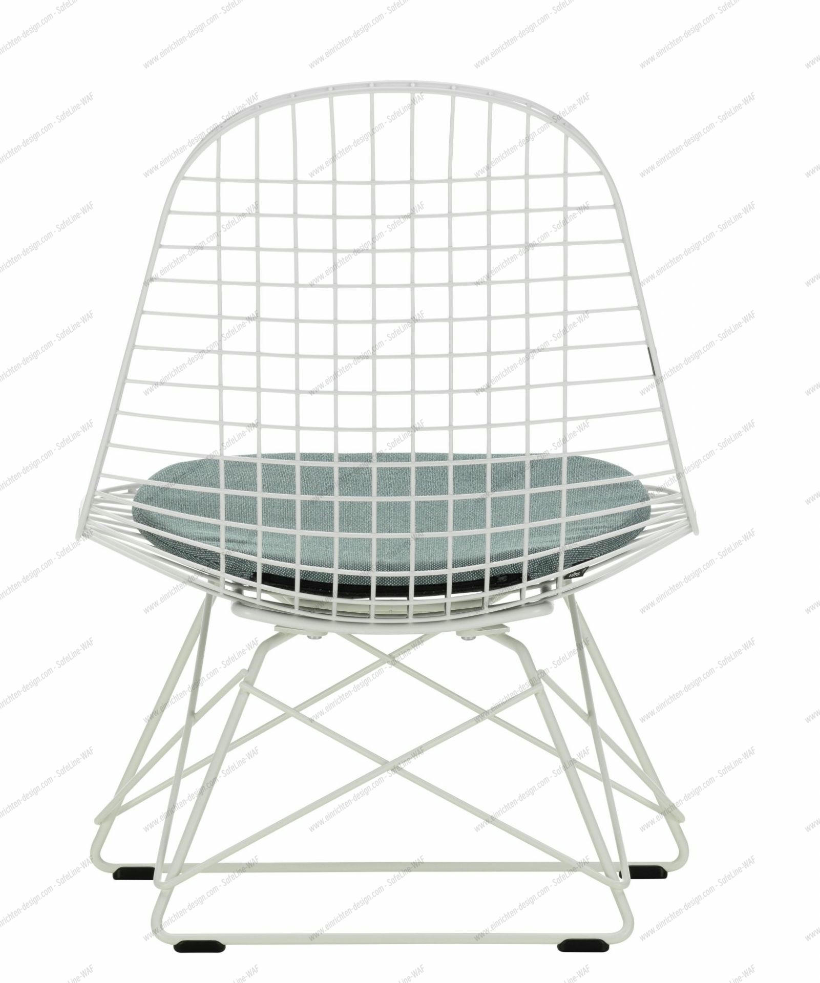 LKR-5 Wire Chair Chair with Seat Cushion Vitra