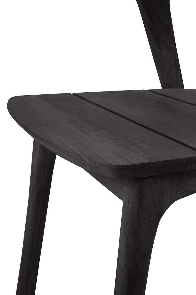 Bok Outdoor Chair Teak Black Ethnicraft