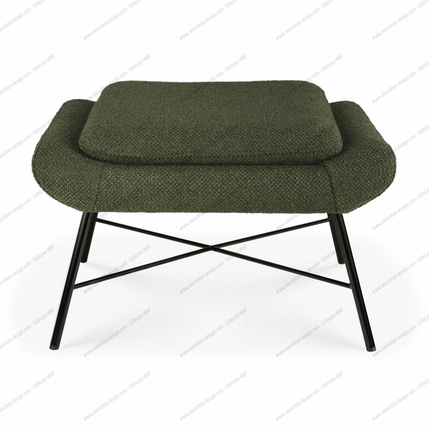 Barrow Footstool Pine Green Ethnicraft