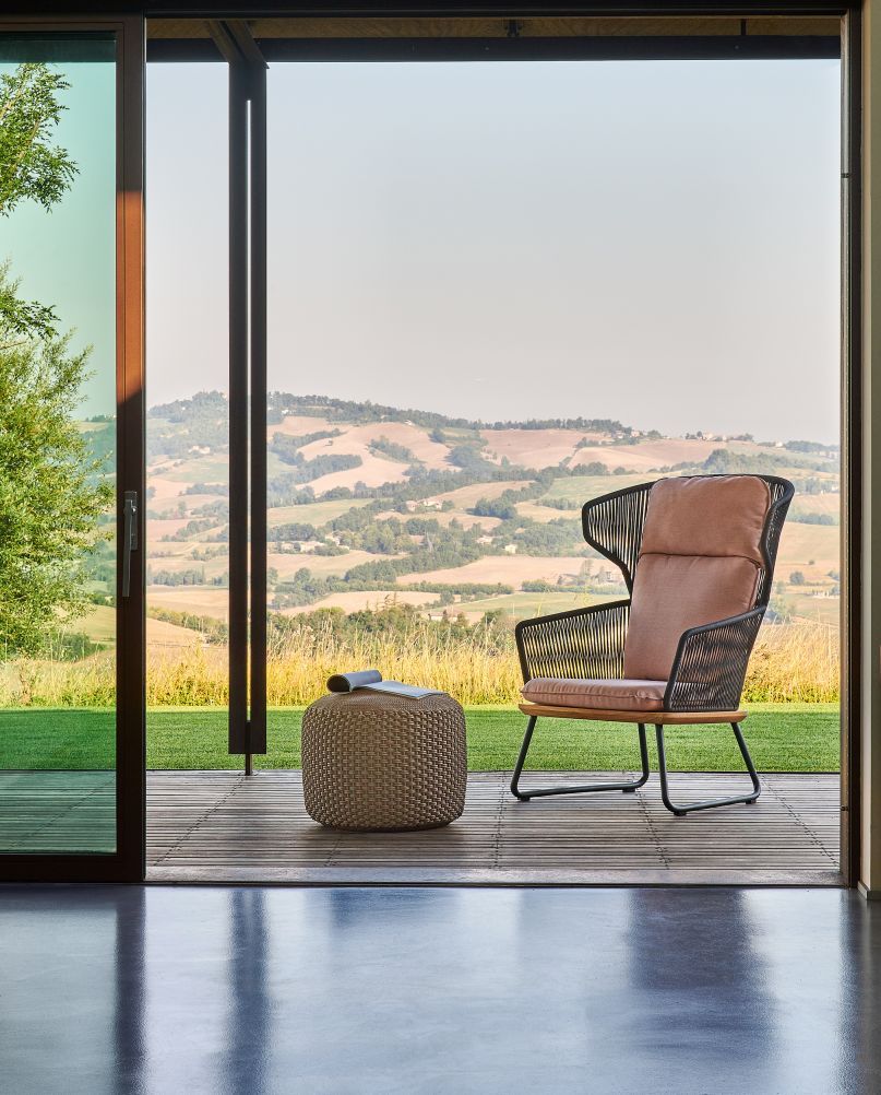 Denia Relax Armchair Outdoor with Seat Cushion Zori Gari Weishäupl  