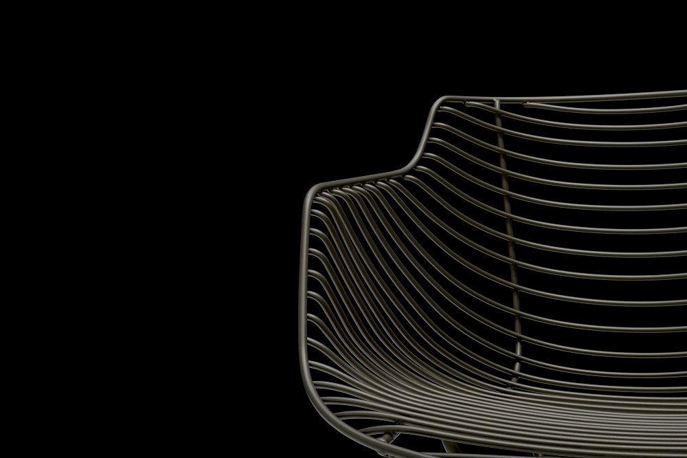 Flow Filo SLIM Indoor/Outdoor Chair Skid Frame MDF Italia 