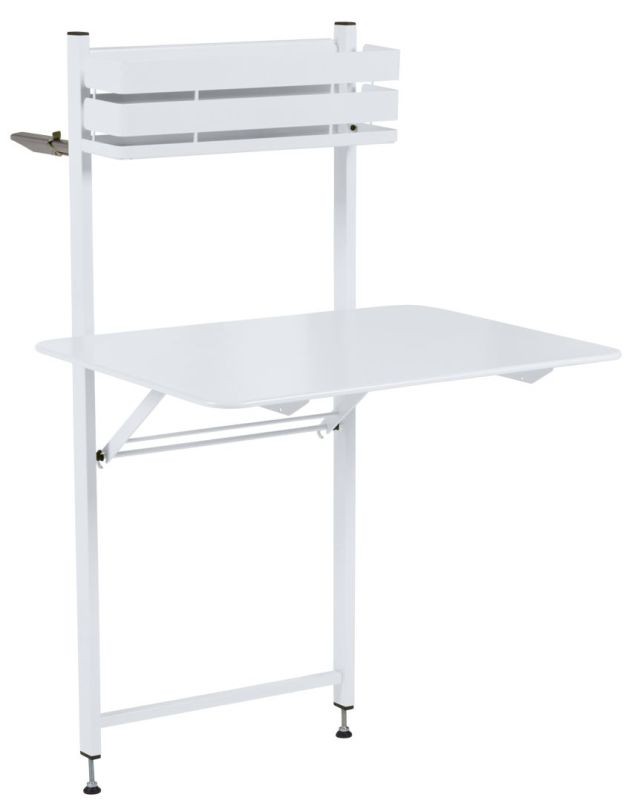 Bistro Outdoor Balcony Table Cotton White Fermob OFFRE SPECIALE
