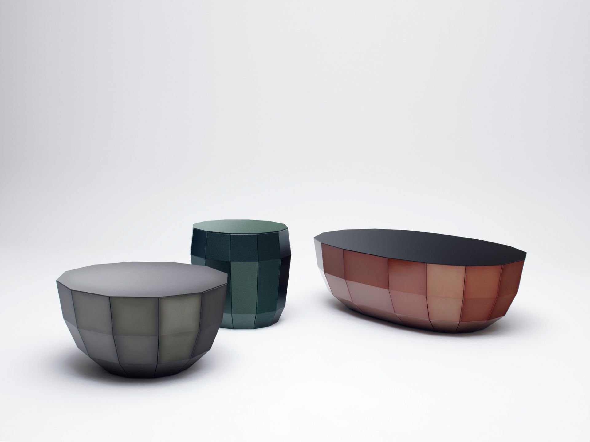 MO 08 coffee table smoke matt Müller Möbelfabrikation - QUICK SHIP