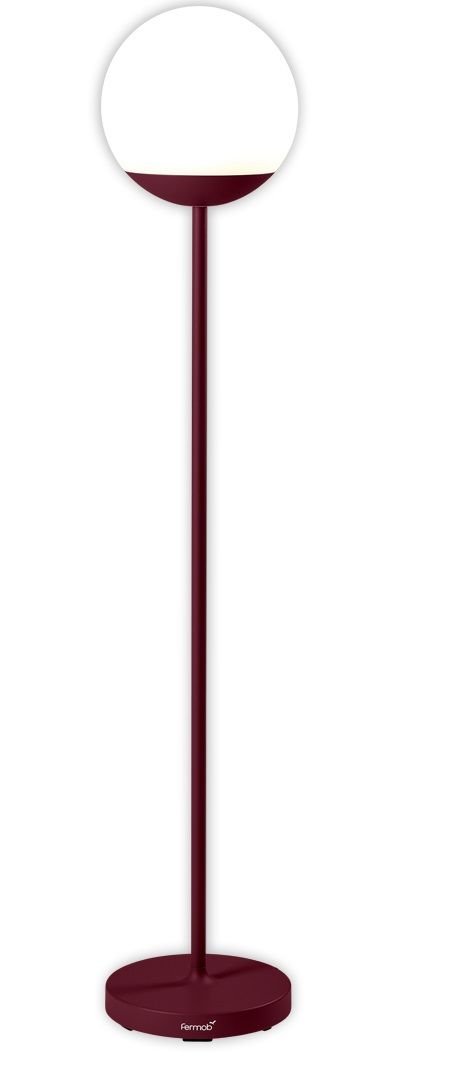 Mooon floor lamp Fermob black cherry