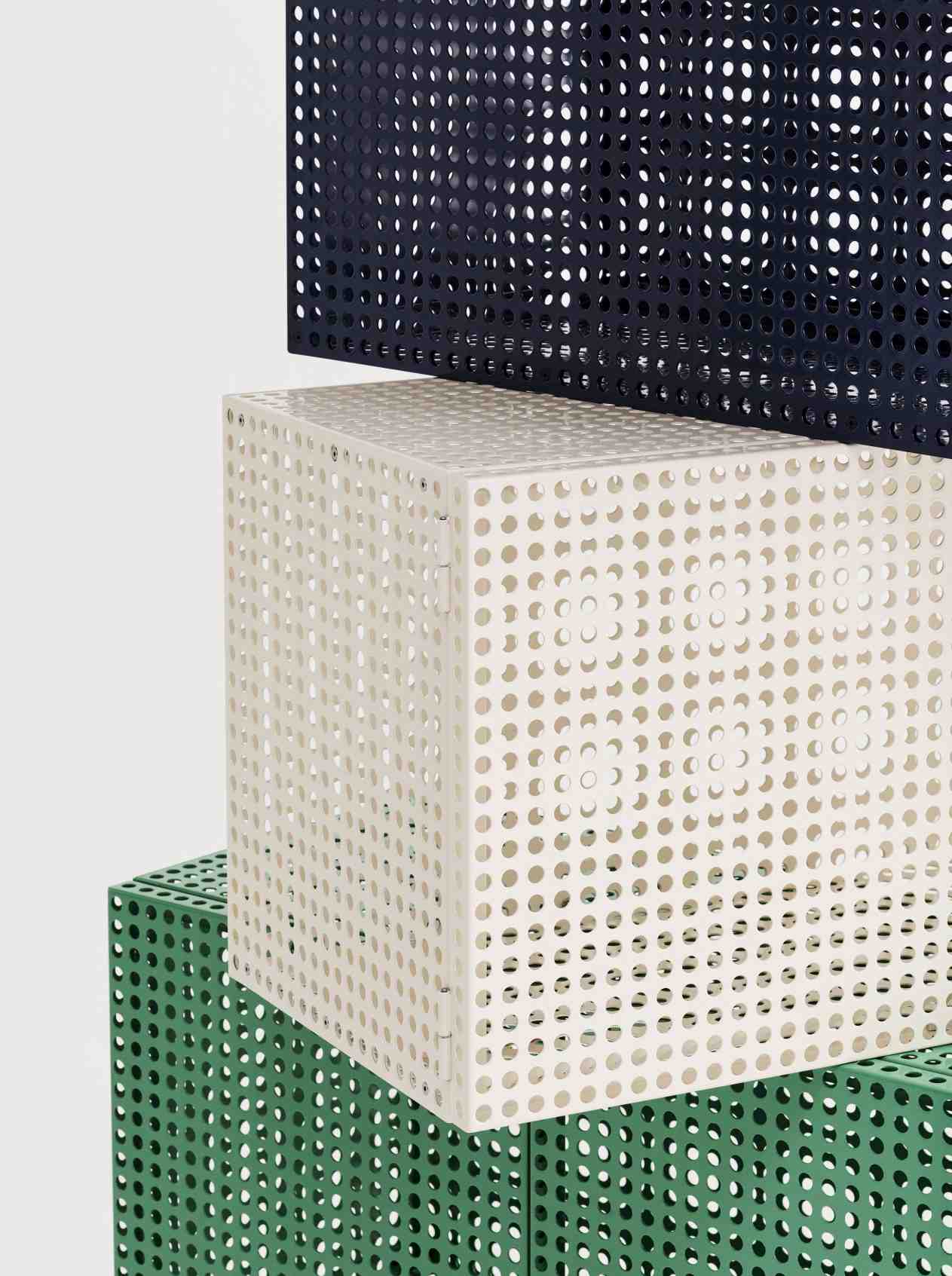 Perforated Cabinet Floor Small Sideboard Hay 