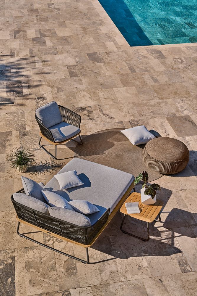 Pouf Stool Large Indoor / Outdoor Weishäupl 