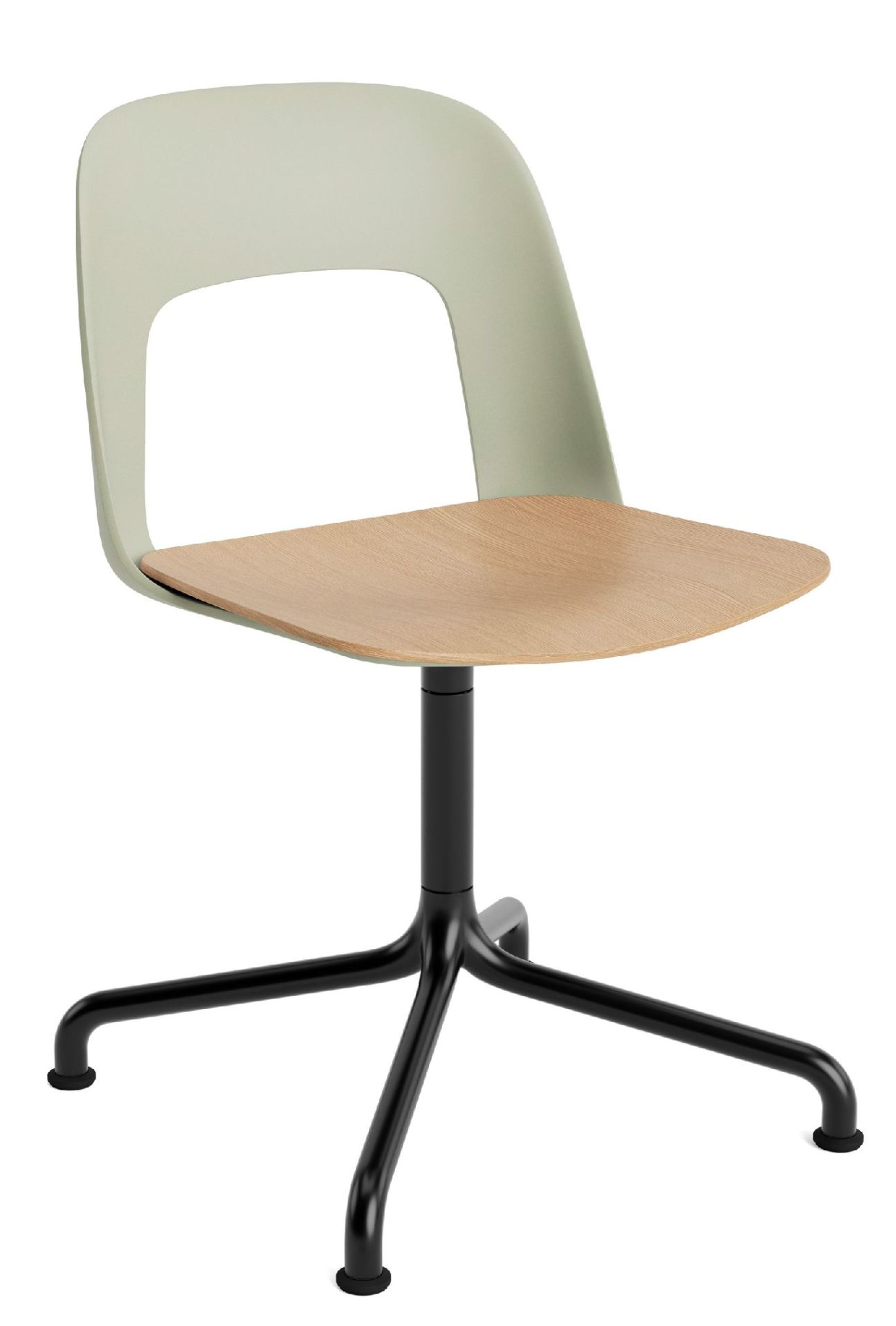 Layout Side Chair 152 4-star swivel chair Hay 