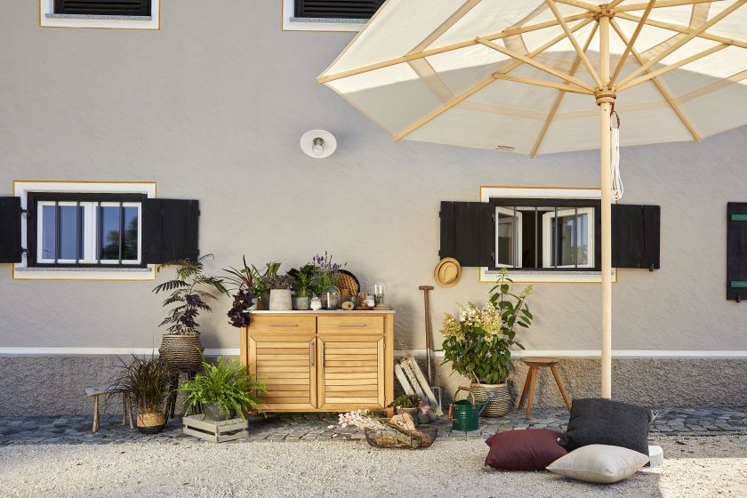 Deck 2-Piece Element Planting Board Outdoor Weishäupl