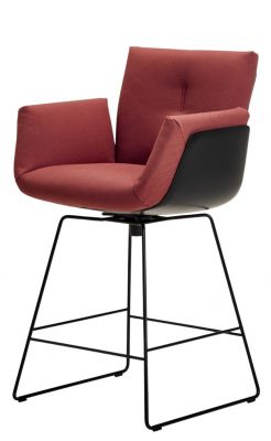 Alvo Bar Chair Swivel with Wire Frame H 111 cm Cor   