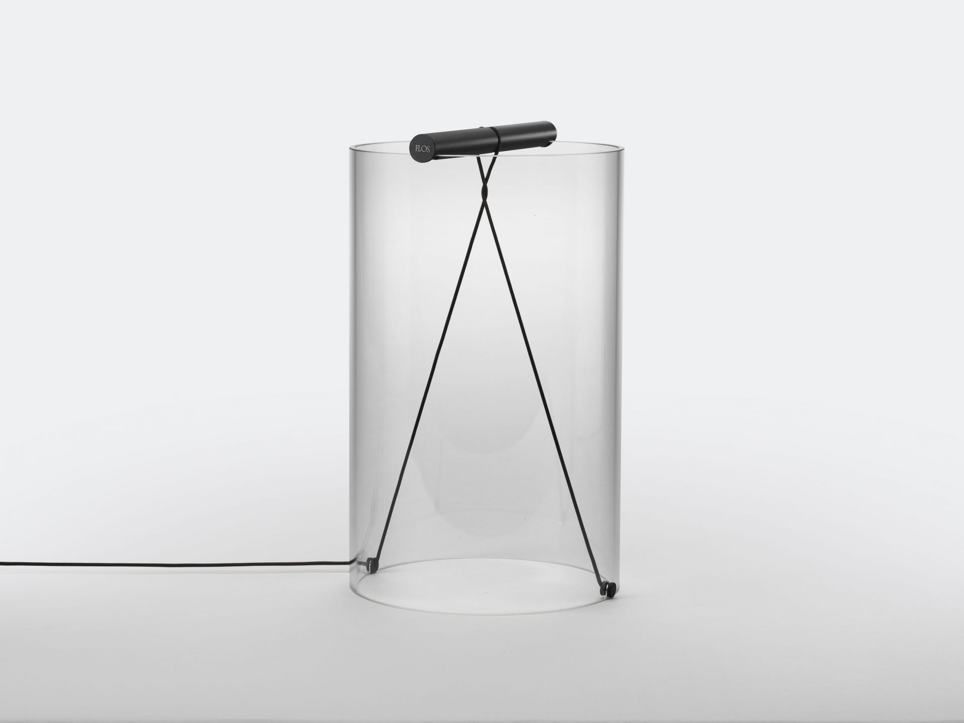 To-Tie T2 LED Table Lamp Flos Black anodised
