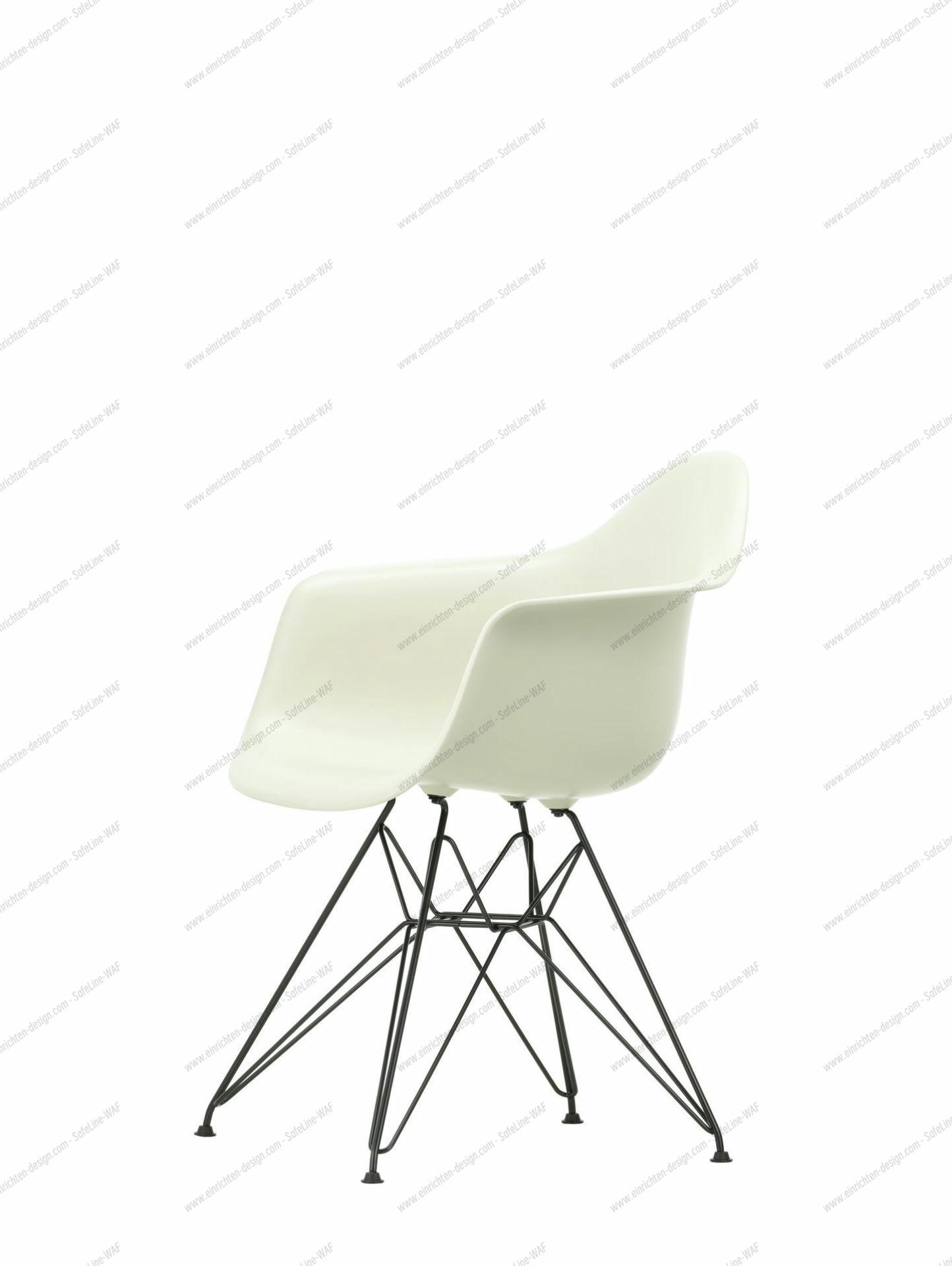 Eames Plastic Arm Chair DAR Chair Vitra Chrome - Forest