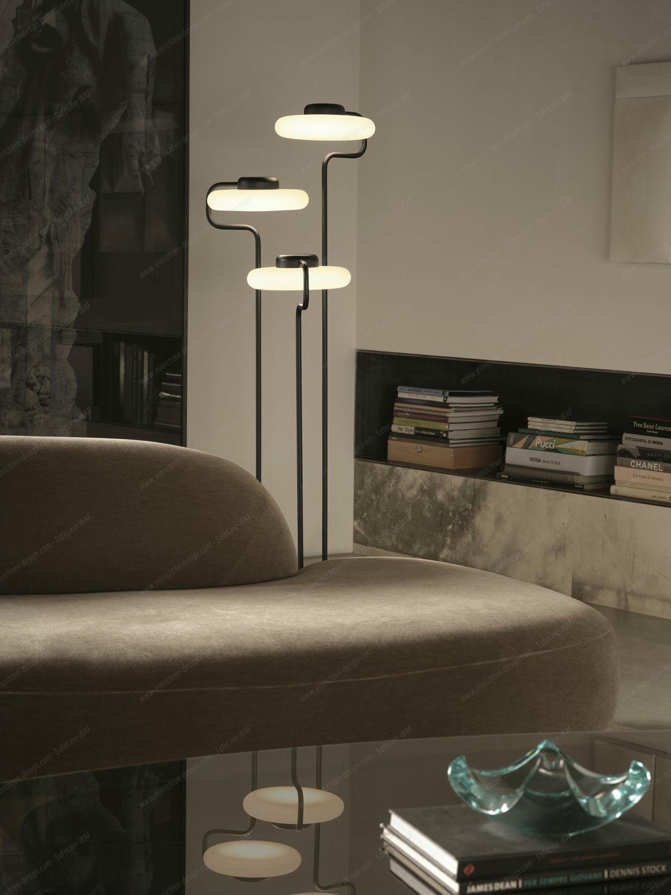 Tratto Floor lamp black Kdln