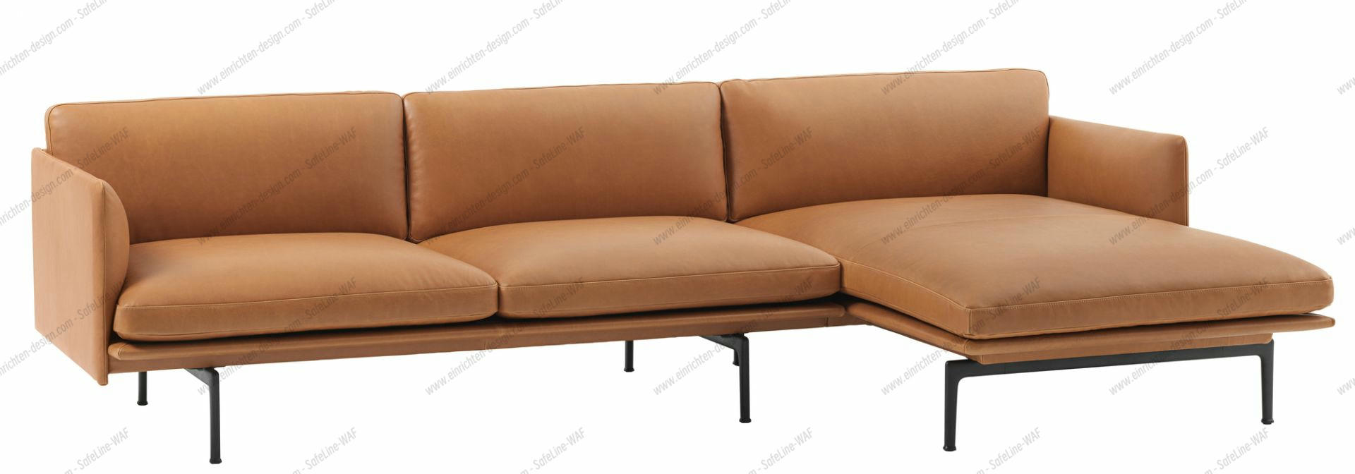 Outline Sofa Chaise Longue Muuto Muuto