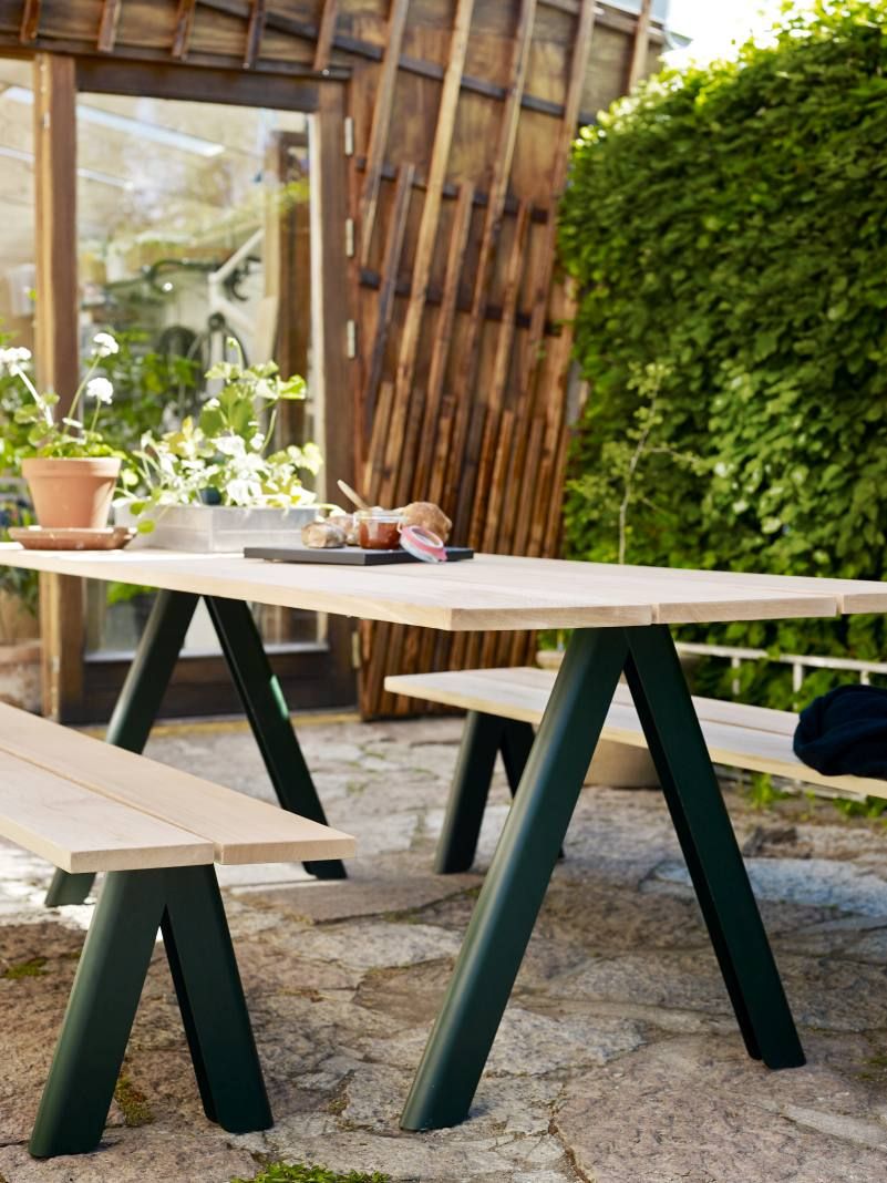 Overlap Bench Bench Outdoor Skagerak by Fritz Hansen