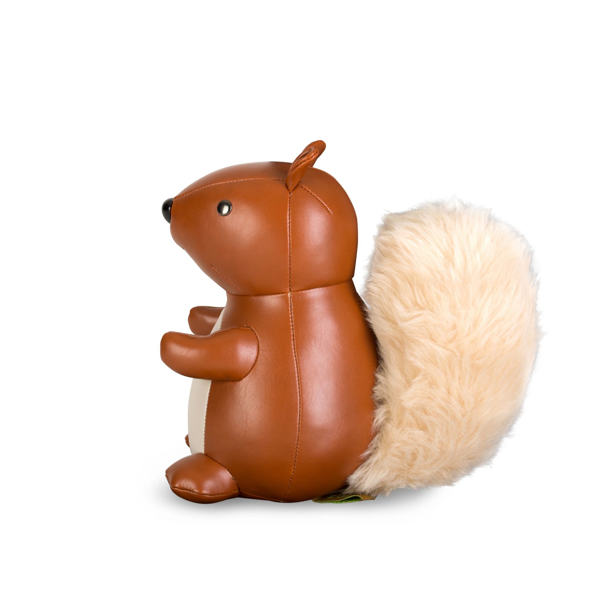 Bookend Classic Squirrel Tan/White Züny