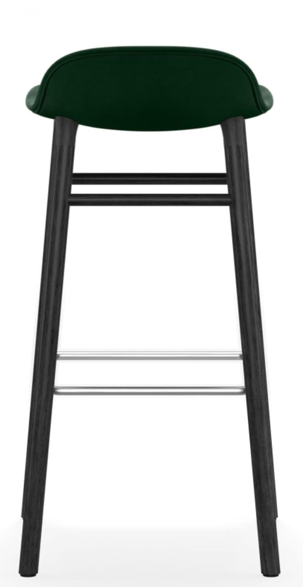 Form Barstool  H 75 cm Oak Upholstered Normann Copenhagen