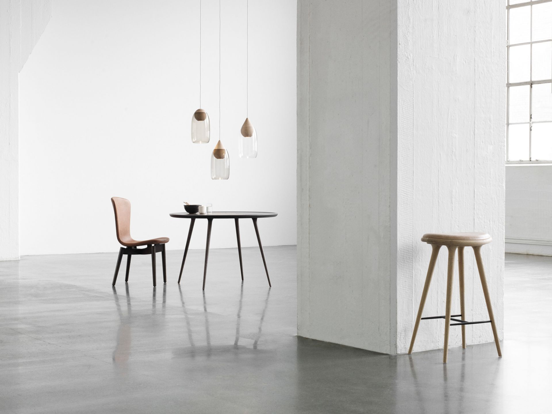 Accent Dining Table oak matt natural Mater