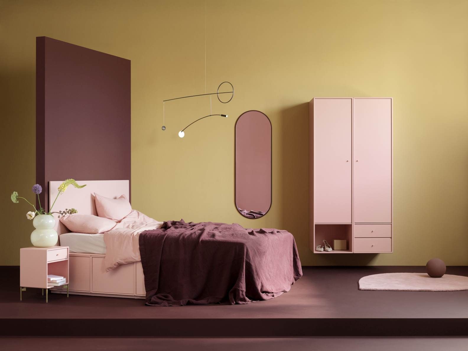 Colour Frame Mirror Figure Mirror Montana 