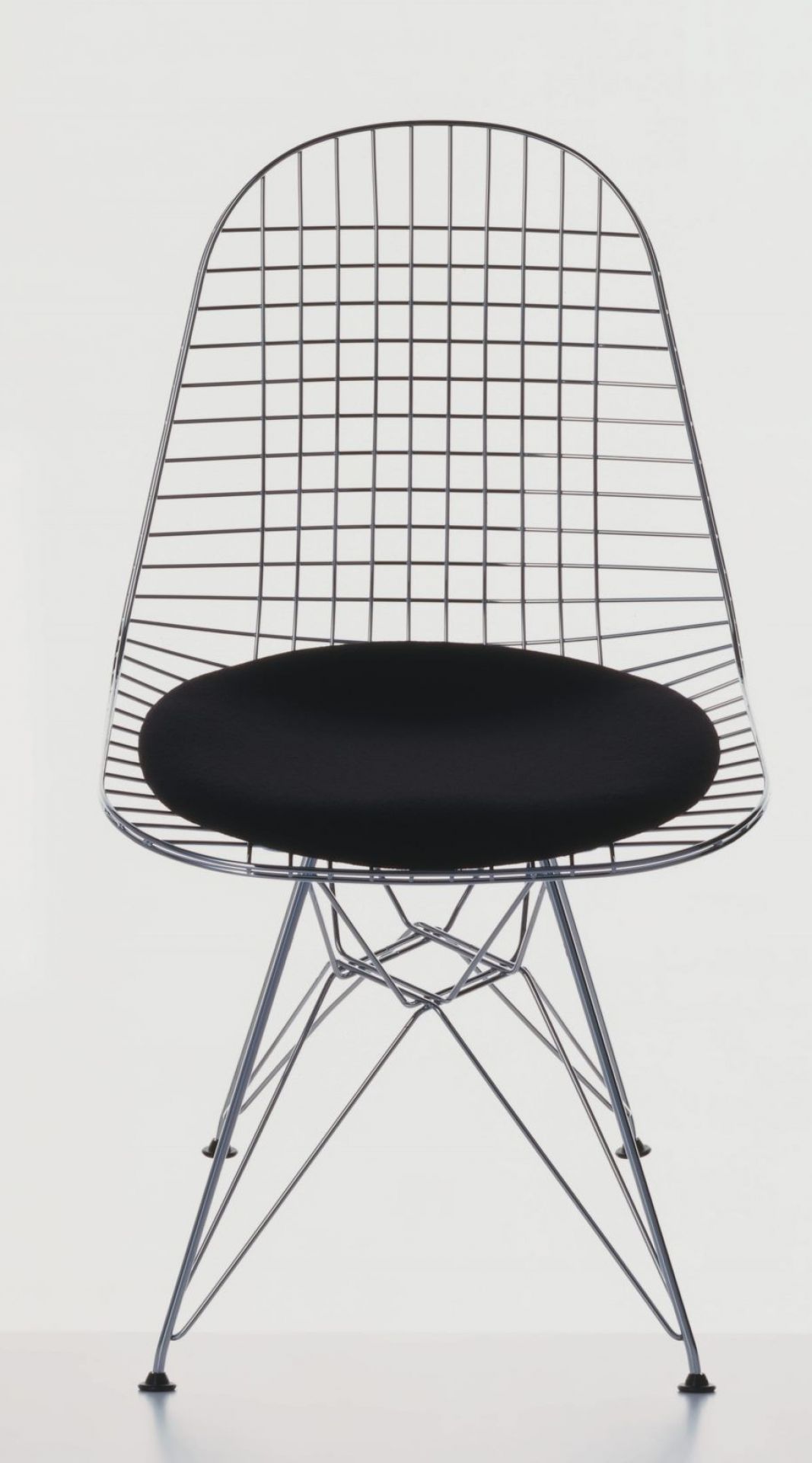 DKR-5 Wire Chair Chair with Seat Cushion Vitra