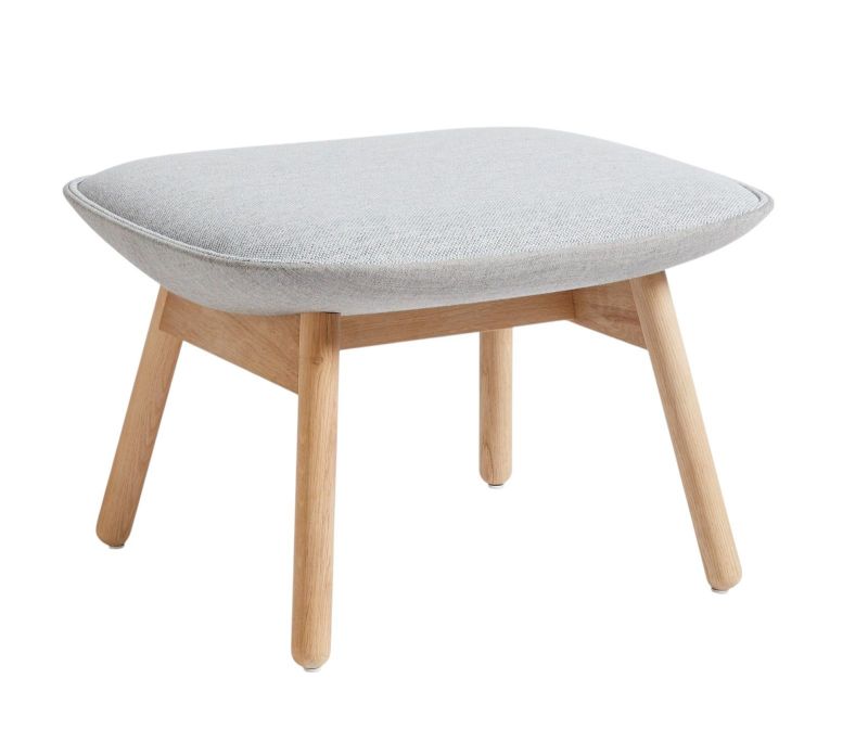 Uchiwa Ottoman Stool Hay