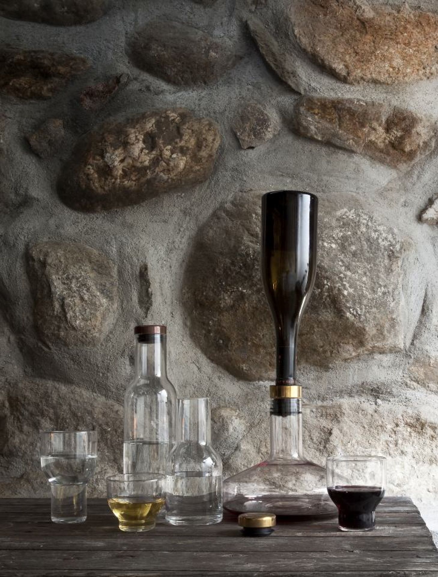 Wine Breather Collection Deluxe Wine Carafe Audo