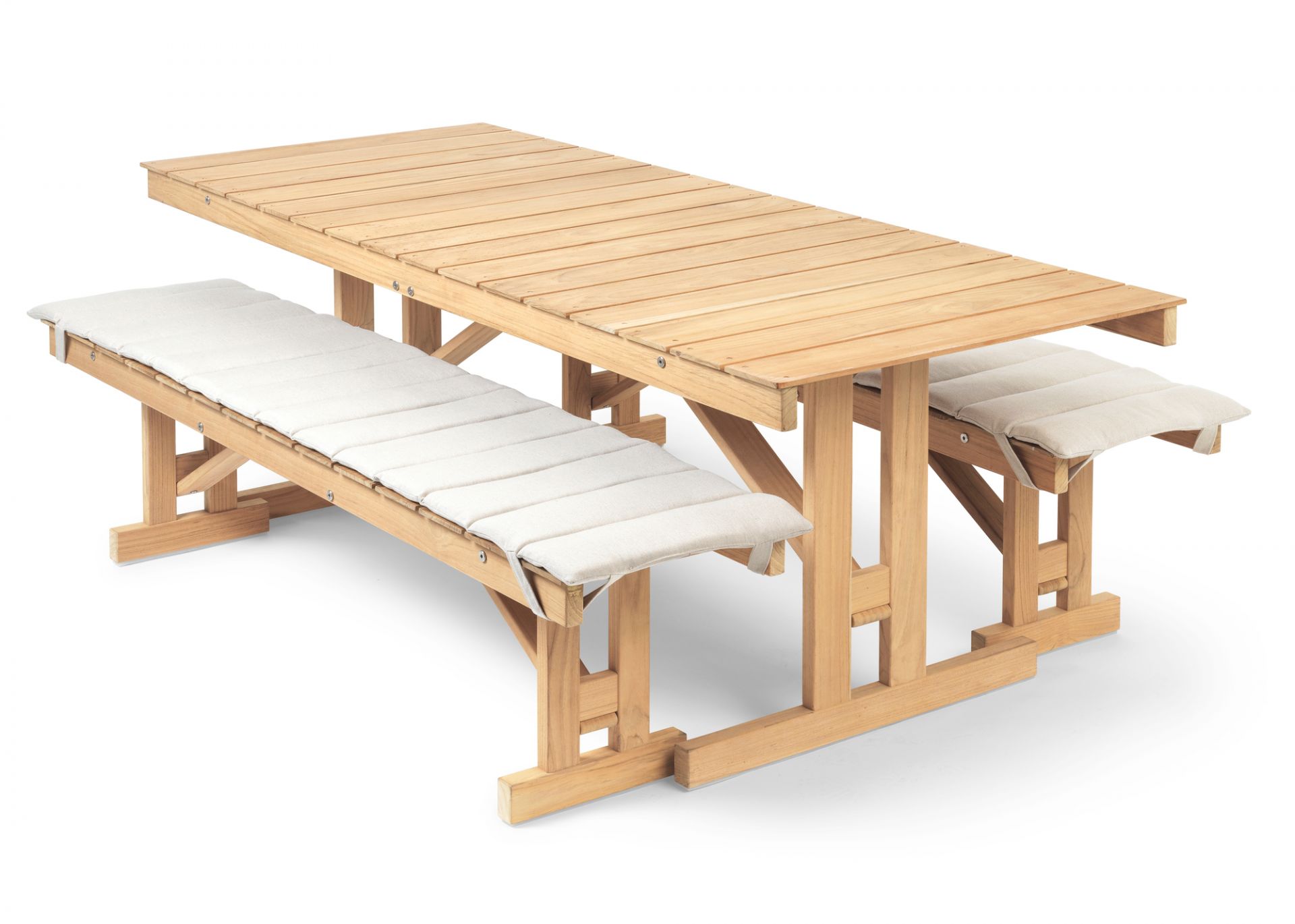 Mogensen bench outdoor Carl Hansen &amp; Søn